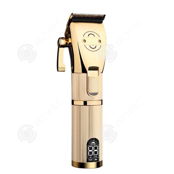 INN Hair Clipper 7w 100-240V 50/60Hz femväxlad justeringsstav helmetall elektrisk intelligent digital display