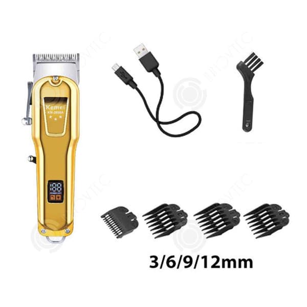INN USB Hårklippare 10w 3.7V Elektrisk Hårklippare Hårklippare LCD Digital Display Elektrisk Hårklippare Hårklippare