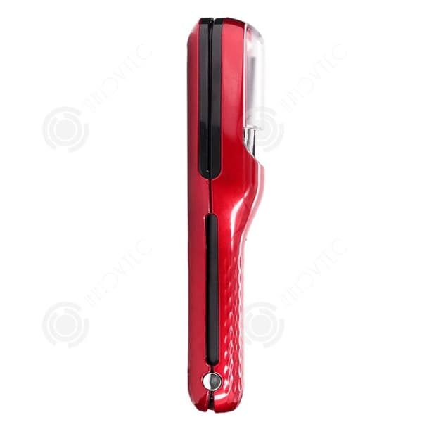 INN Hårklippare 2 i 1 3W USB 500mAh professionell sladdlös trimmer för torra, skadade och spröda delade toppar Röda