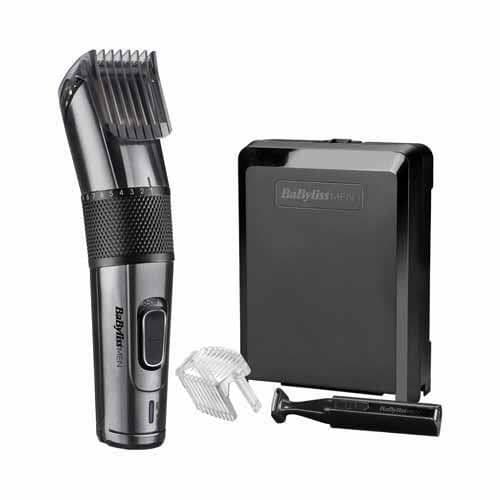 BaByliss - E978E - Carbon Titanium hårklippare för prestanda på långt hår och skägg