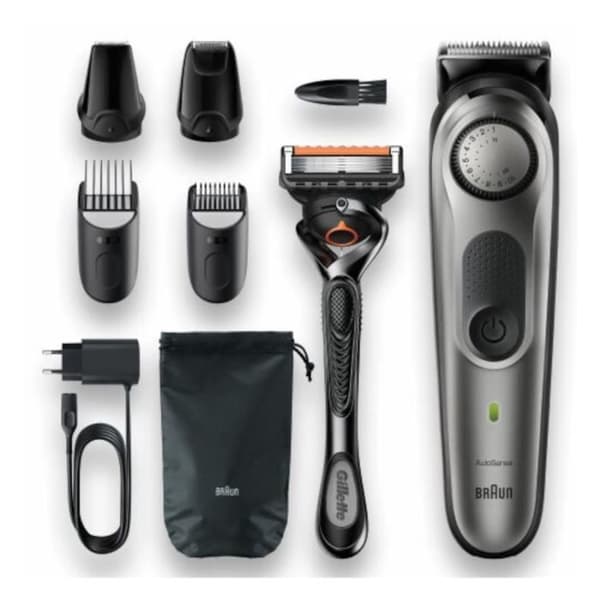 [BRAUN skäggtrimmer 7 BT7320 Svart Svart