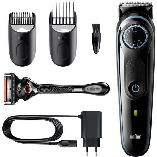 Skäggtrimmer - BRAUN - BT3340 - Svart