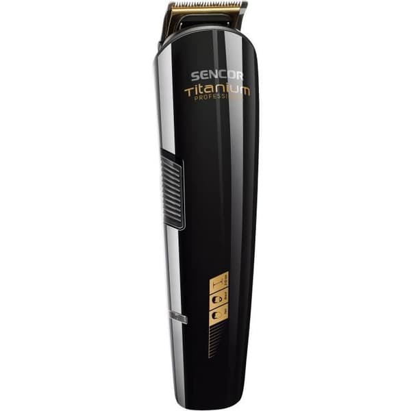 Professionell hårklippare - SENCOR - SHP 8305BK - 12 tillbehör - Svart