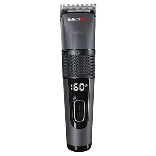 Babyliss Pro - Uppladdningsbar klippare FX872E Litiumbatteribas 8 skärguider