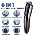Miniatyrbild 2 av 4: Hårtrimmer Beard Pro Razor Box med Organizer Herrpresent USB EU-kontakt - Svart - 6 tillbehör ingår