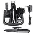 Miniatyrbild 1 av 4: Hårtrimmer Beard Pro Razor Box med Organizer Herrpresent USB EU-kontakt - Svart - 6 tillbehör ingår
