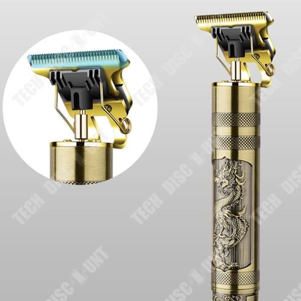 TD® Professional Hair Clipper 4 Limit Comb Anti-Noise Design Plug and Play elektriska Clippers för män