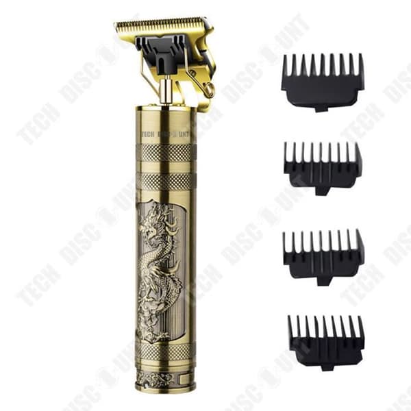 TD® Professional Hair Clipper 4 Limit Comb Anti-Noise Design Plug and Play elektriska Clippers för män