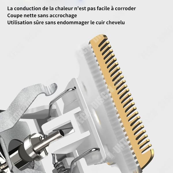TD 10W Trimmer med LED-skärm Skäggtrimmer för män Hårtrimmer för män Skäggtrimmer Hårtrimmer Elektrisk skäggtrimmer