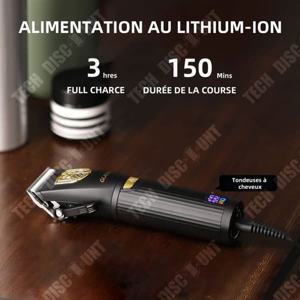 TD Hårtrimmer med LED-skärm Skäggtrimmer för män Hårtrimmer för män Skäggtrimmer Hårtrimmer elektrisk skäggtrimmer