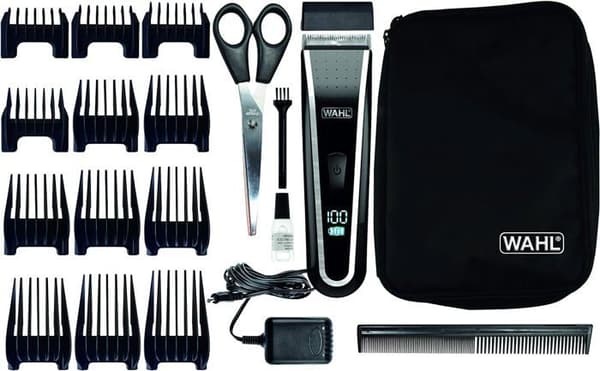 WAHL - SLADSLÖS/SLÄDDA HÅRSLIPPARE - LITHIUM PRO LCD 1902