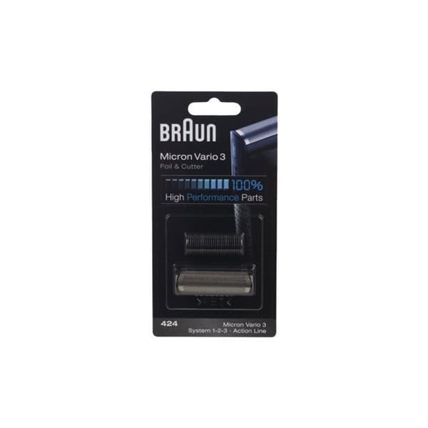 Skäggtrimmer - Braun - kombipack - system 1-2-3 - vario 424 - 81416568 - 4210201082910
