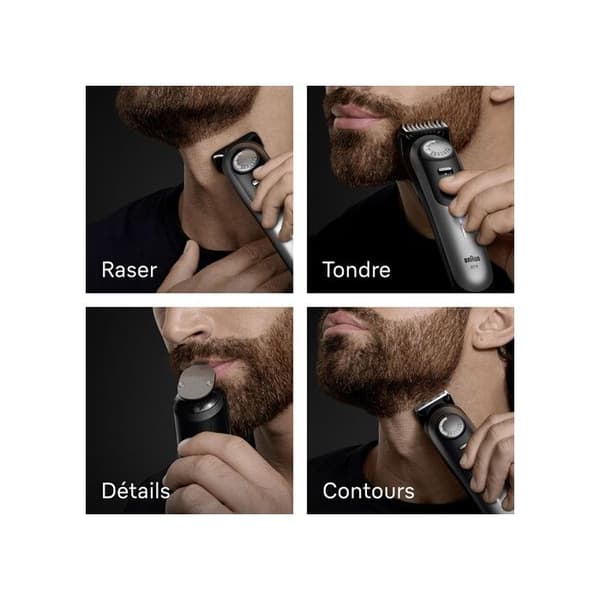 Skäggtrimmer - BRAUN - Series 9 - 180 Min Autonomi - 50 Längder - ProBlade Kniv