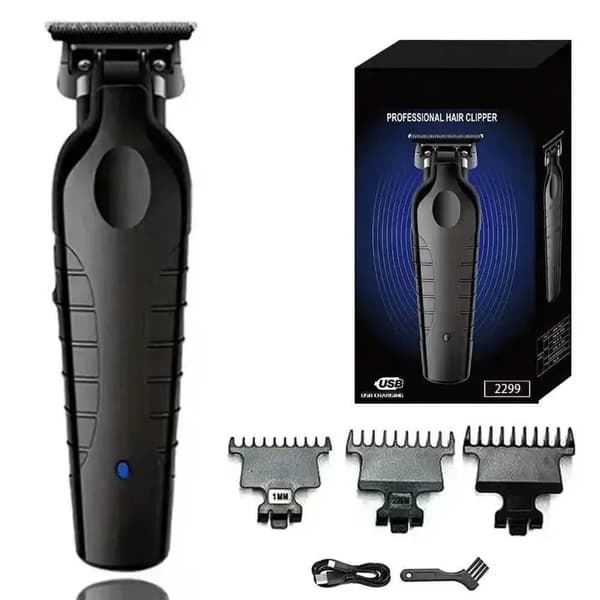 Sladdlös Zero Gapped Trimmer Hårklippare - Barber Trimmer Maskin för professionell kantklippning