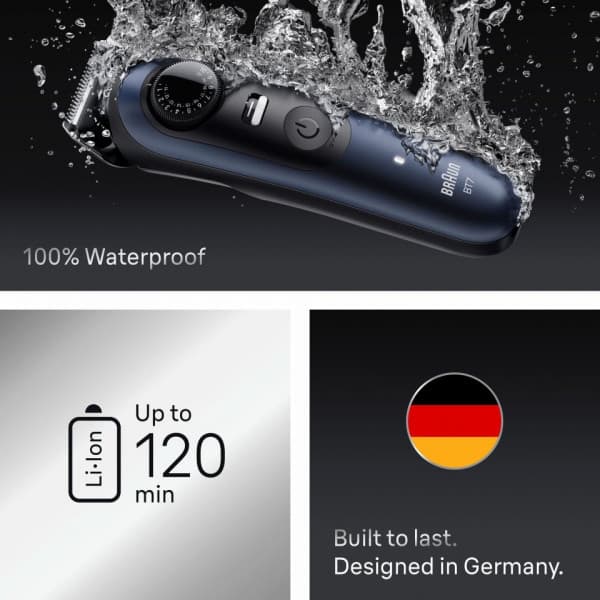 Braun Series 7 partatrimmeri, BT7520, sininen