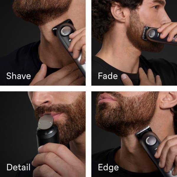 Braun Series 9 skäggtrimmer, BT9560, Krom