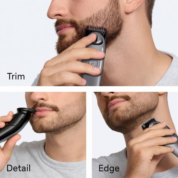 Braun Series 3 skäggtrimmer, BT3560, Grå