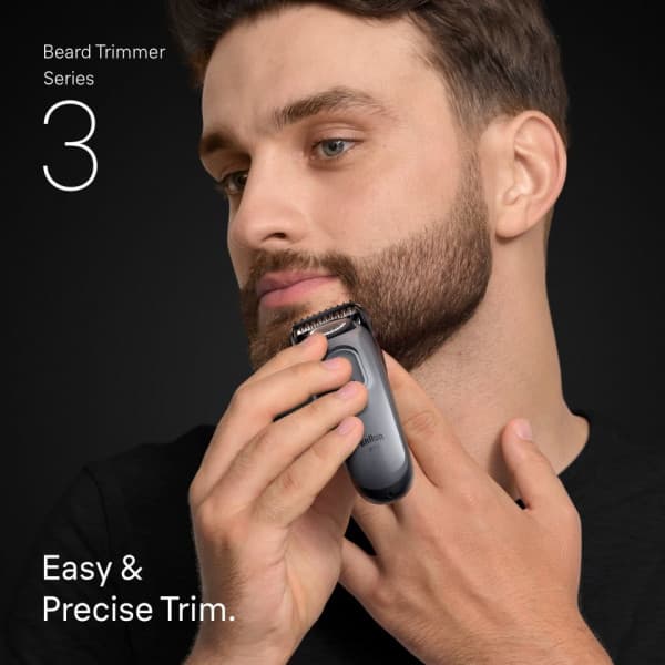 Braun Series 3 skäggtrimmer, BT3560, Grå