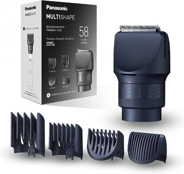 Hår- och skäggtrimmer - Panasonic - ER-CTW1-A301 - Trådlös - Ergonomisk design - Hög precision
