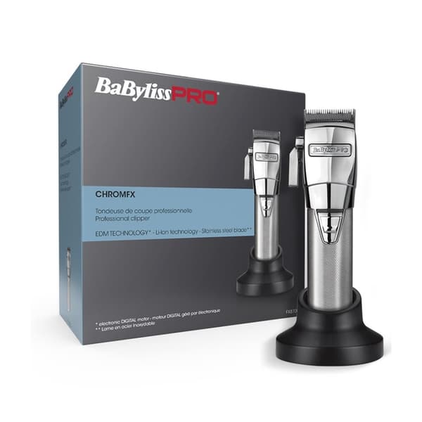 BaByliss CHROMFX TRÅDLØS KLIPPER Krom Lithium