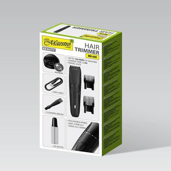Hiustenleikkuri Feel Maestro MR-640