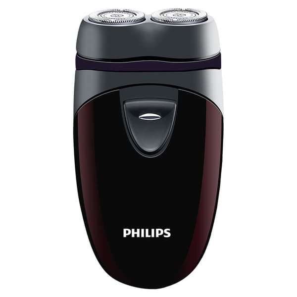 Philips bærbar barbermaskine med to blade, enkel og udsøgt, nyd behagelig barbering