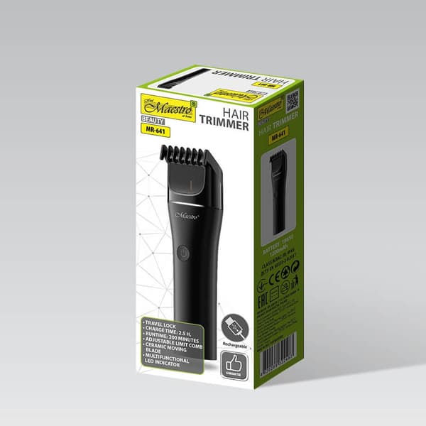 MAESTRO MR-641 USB-hårtrimmer
