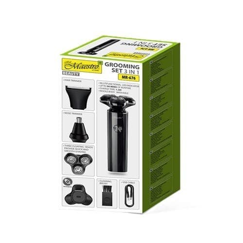 MAESTRO MR-676 3-in-1 USB-parranajosarja