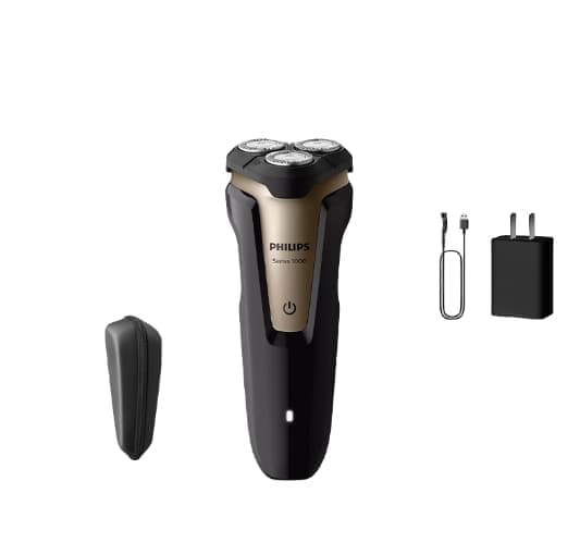 Philips elektrisk barbermaskine, våd og tør barbering til mænd
