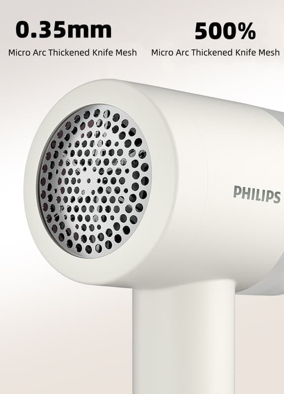 Philips GCA2200 Rechargeable Fabric Shaver – Electric Lint Remover for Clothes & Sweaters
