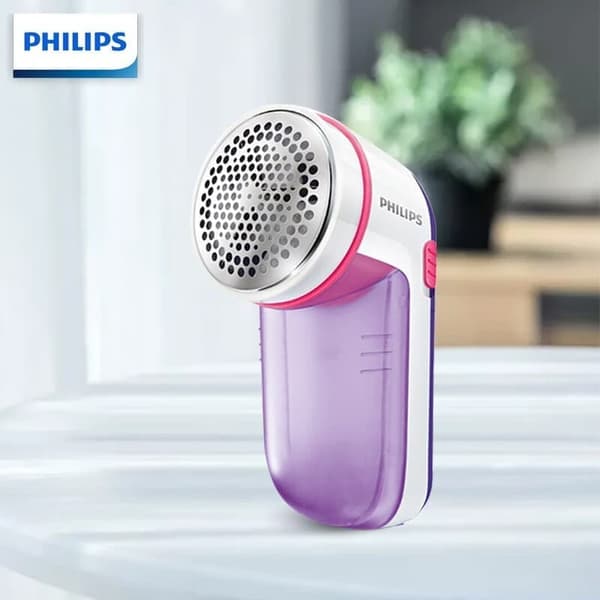 "Philips GC026 Fabric Shaver - batteridrevet fnugfjerner til tøj og trøjer