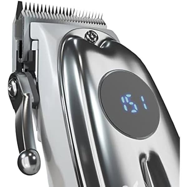 ADLER AD 2831 Hårklippare - 100W - 6 huvuden - LCD-skärm - Justerbar klipplängd - Skäggtrimmer