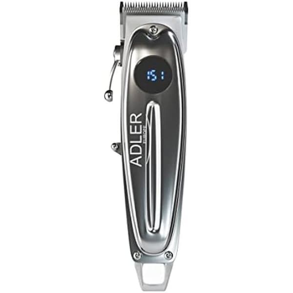 ADLER AD 2831 Hårklippare - 100W - 6 huvuden - LCD-skärm - Justerbar klipplängd - Skäggtrimmer