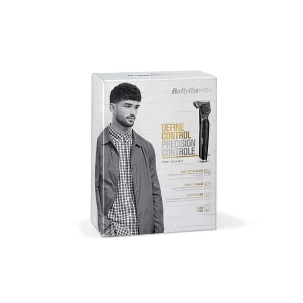 BaBylissMEN - T881E - Pro skäggtrimmer för bekväm användning