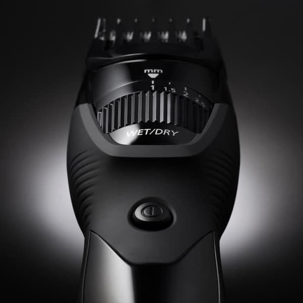 Panasonic ER-GB43-K503 skäggtrimmer, 20 längdinställningar (0,5-10 mm), precision och komfort, uppladdningsbart batteri