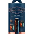 Miniatyrbild 1 av 6: Skäggtrimmer - KING C GILLETTE - Modell med 3 kammar - Autonomi 50 min - Metallblad