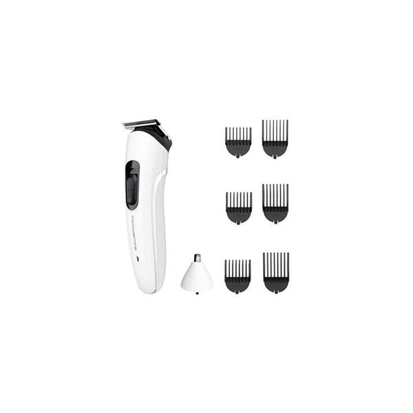 Trim &amp; Style 8-i-1 Tondeuse för män Rowenta TN8934E0 VIT/SVART