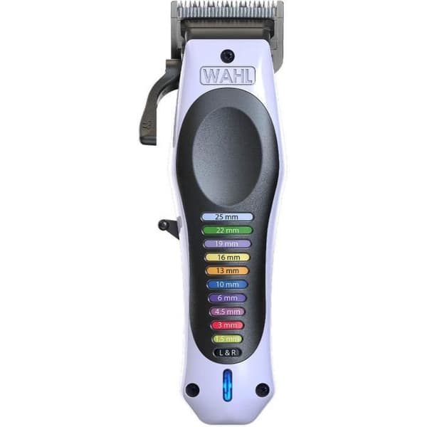 Hårtrimmer - WAHL - ColorPro Sladdlös Litium - 240 V - 120 min - Vit / Svart