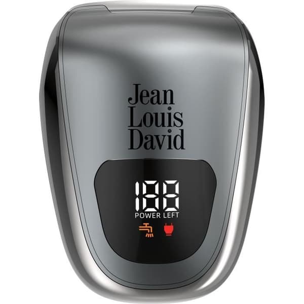 Hårbarbermaskine - JEAN LOUIS DAVID - JLD 360 XTREME HEAD SHAVER - 6 roterende hoveder - 60 min batterilevetid