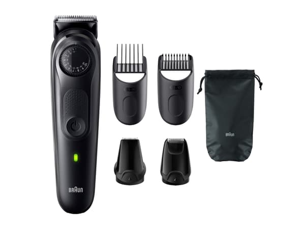 Braun BeardTrimmer 5 BT5430, Batteri, Sort