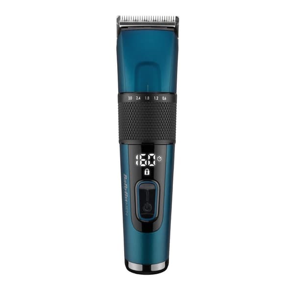 BaByliss japansk stål digital hårklipper sort, blågrøn 45 litium-ion (Li-Ion)