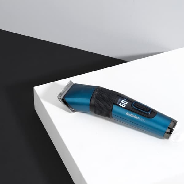 BaByliss japansk stål digital hårklipper sort, blågrøn 45 litium-ion (Li-Ion)