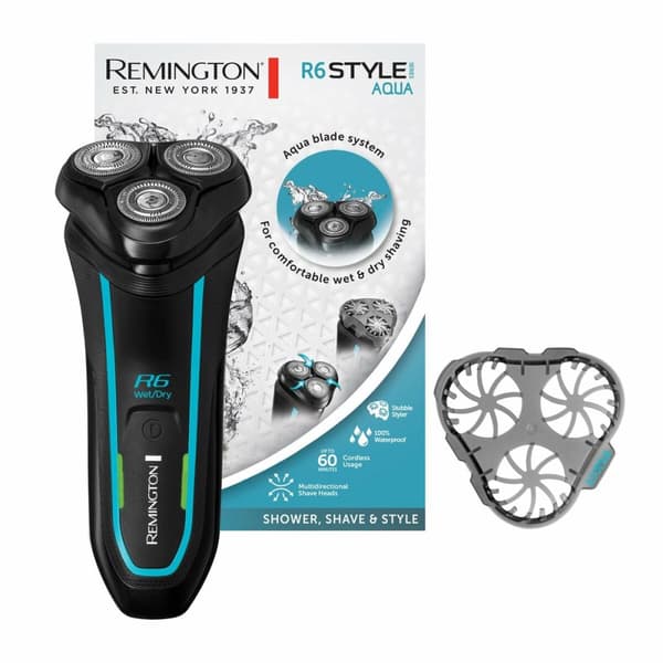 Elektrisk rakapparat Remington R6 STYLE AQUA WET&DRY R6000