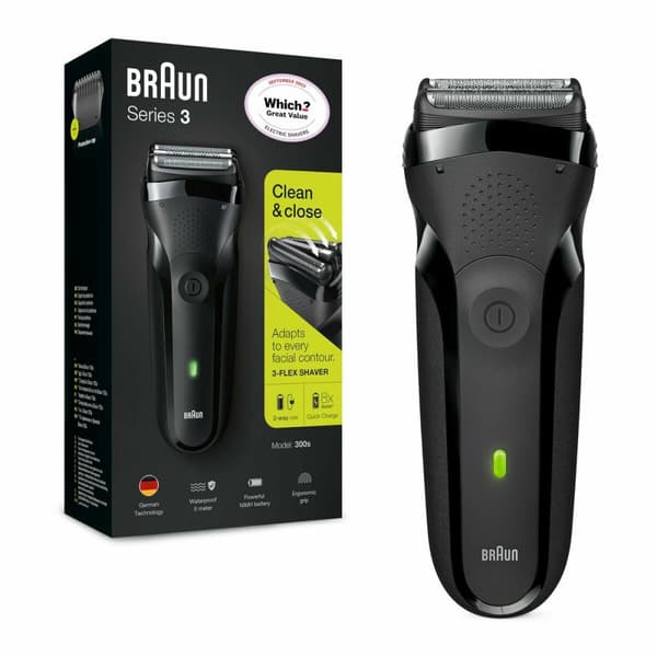 Ladattava sähköparranajokone Braun 3-300S/ZZ