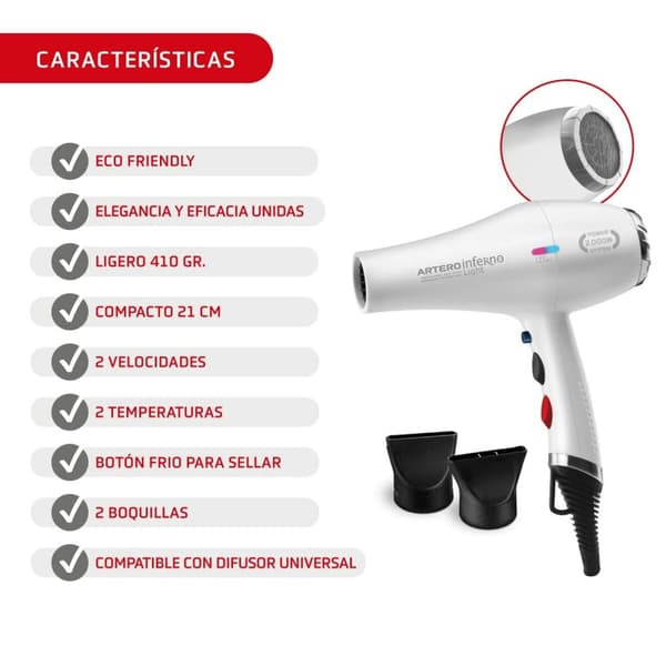 Hårtrimmer Artero SECADOR INFERNO