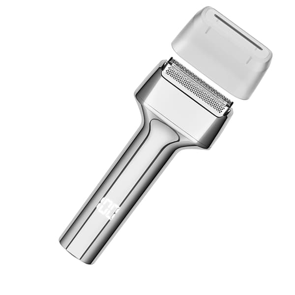 INF 2-i-1 rakapparat och hårtrimmer med fram- och återgående rörelse Silver
