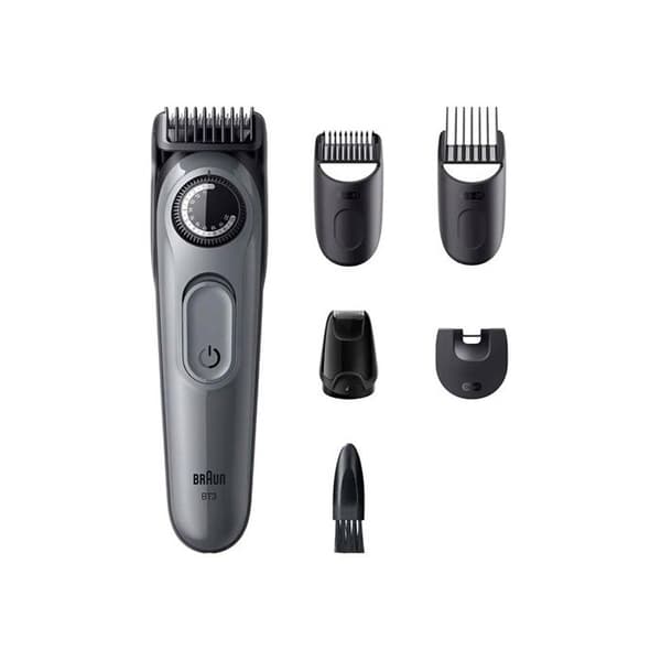 Tondeuse man Braun BT3560 Svart, Grå
