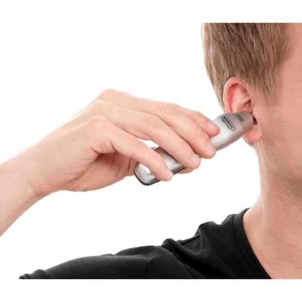 Skäggresekit - WAHL - RESEKIT - Batteridriven trimmer - Näs-/öronhårstrimmer - 6 inställningar - Grå