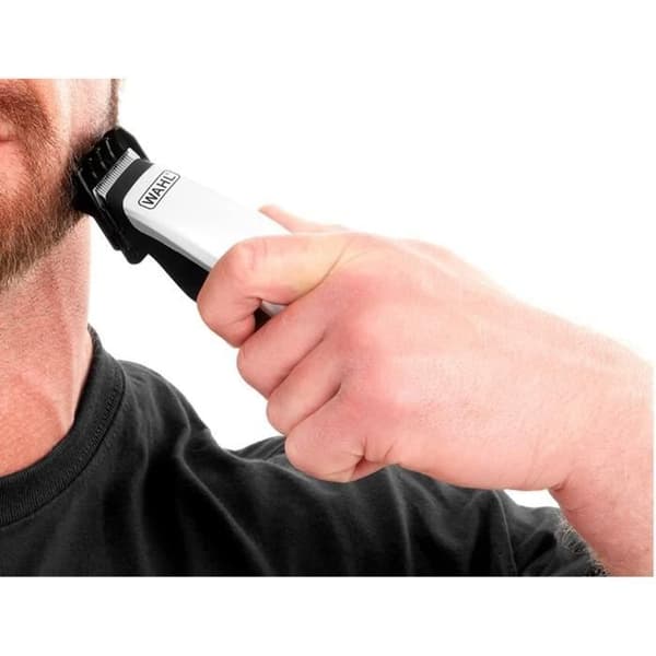 Skäggresekit - WAHL - RESEKIT - Batteridriven trimmer - Näs-/öronhårstrimmer - 6 inställningar - Grå