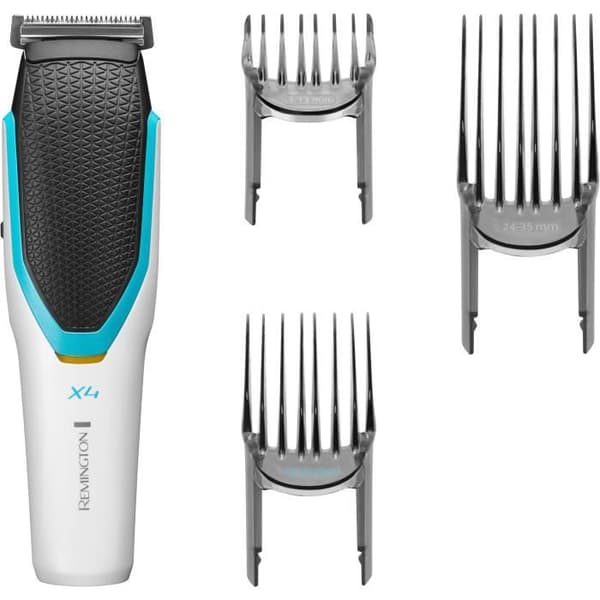 Hårklippare - REMINGTON - HC4000 X4 Power Xseries - Autonomi 60 min - Design Vit/Blå